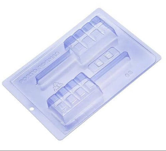 Candy Bar Cakesicle Square Bar Shell Chocolate Mold 3 part mold chocolate popsicle mold