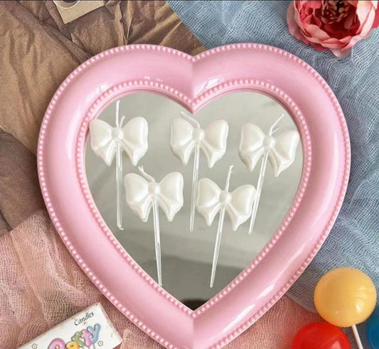 Bowtie Cake Candles 5pc set